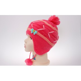 Kids Pom Pom Beanie 18